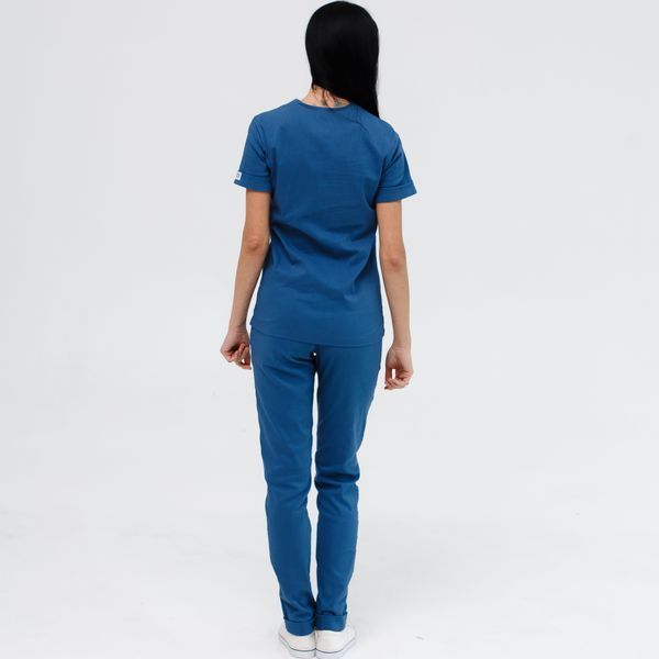 Women&rsquo;s scrub set Marseille blue