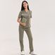 Komplet damski scrubs Bristol w kolorze oliwkowym