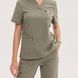 Komplet damski scrubs Bristol w kolorze oliwkowym