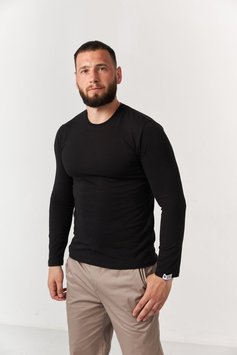 Męski longsleeve medyczny w kolorze czarnym