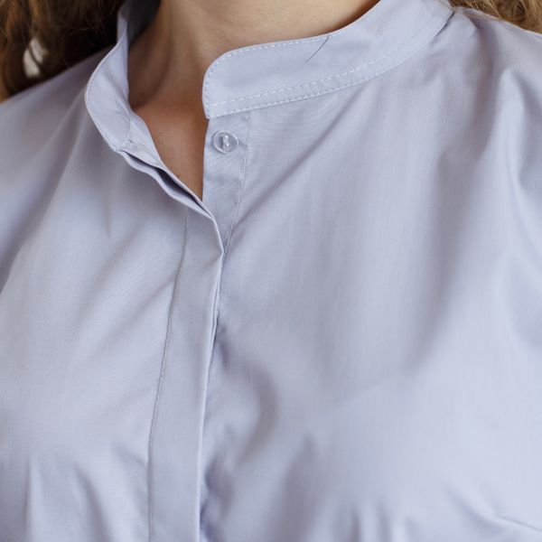 Women&rsquo;s scrub top Stefania light gray
