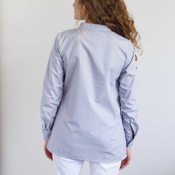 Women&rsquo;s scrub top Stefania light gray
