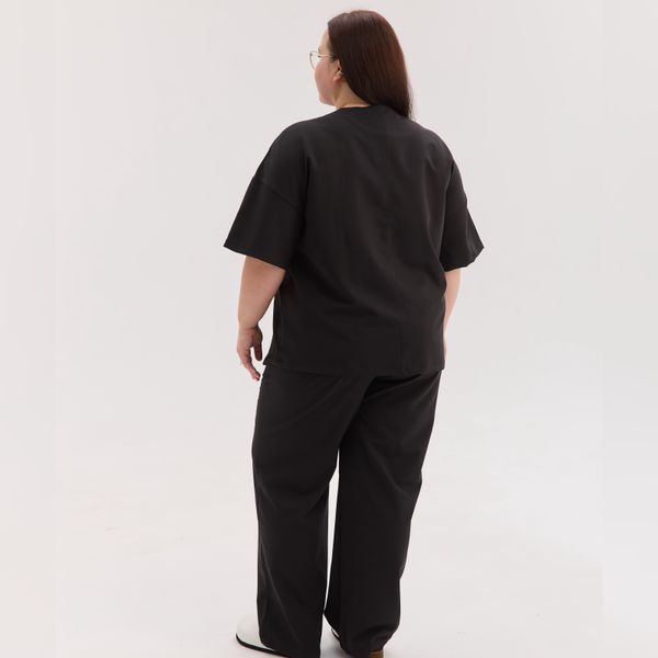 Women&rsquo;s scrub set Chicago black +SIZE