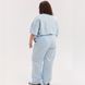 Komplet medyczny damski scrubs Chicago w kolorze jasnoniebieski +SIZE