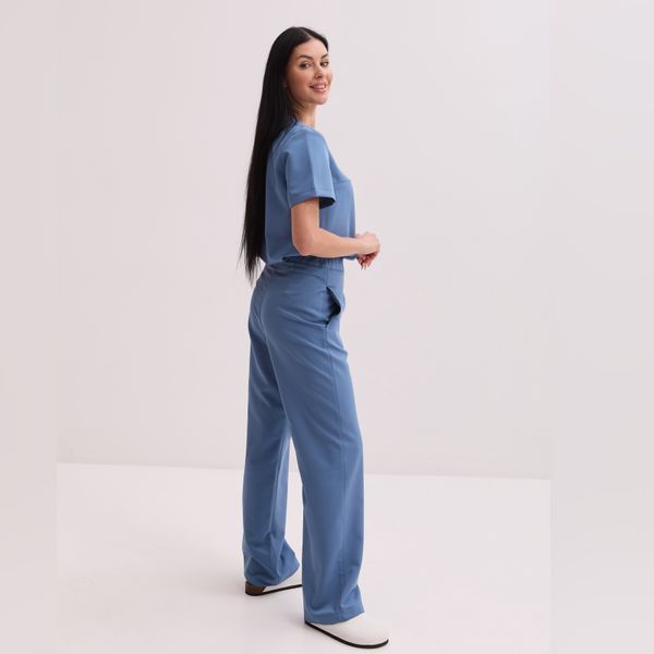 Women&rsquo;s scrub set Savanna smoky blue