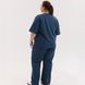 Komplet medyczny damski scrubs Chicago w kolorze granatowy +SIZE
