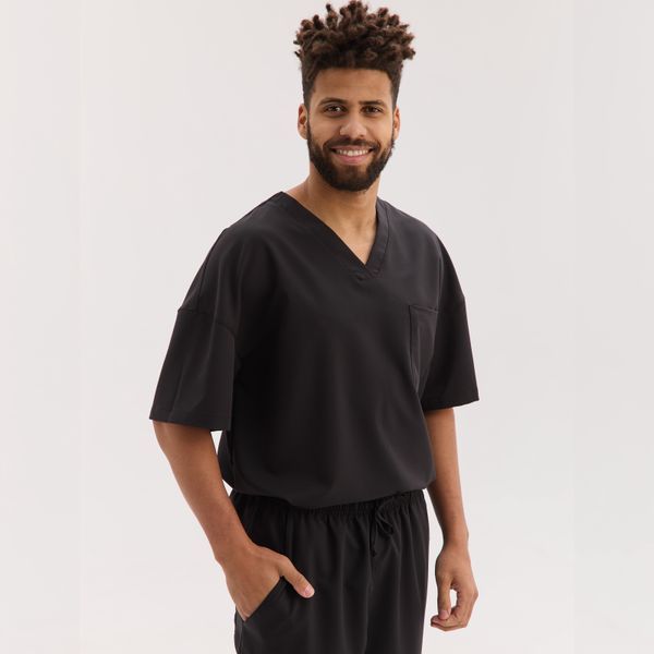 Men&rsquo;s scrub set Chicago black