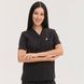 Komplet damski scrubs Bristol w kolorze czarnym