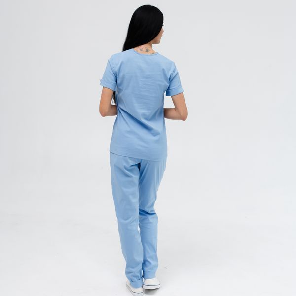 Women&rsquo;s scrub set Marseille light blue
