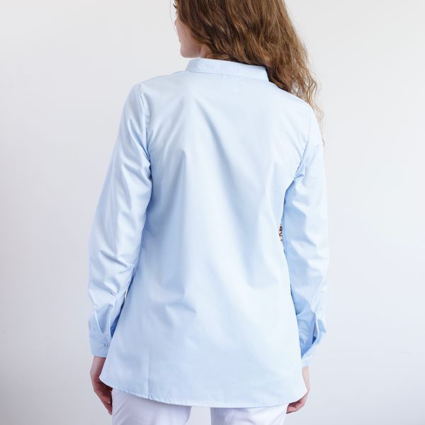 Women&rsquo;s scrub top Stefania light blue