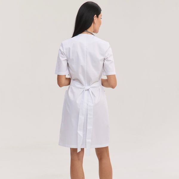 Women&rsquo;s lab coat Kyoto white