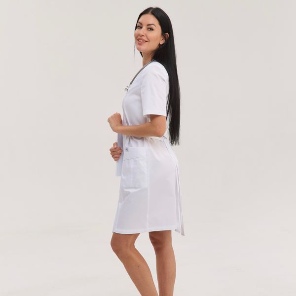 Women&rsquo;s lab coat Kyoto white