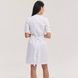 Women&rsquo;s lab coat Kyoto white