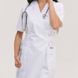 Women&rsquo;s lab coat Kyoto white