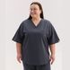 Women&rsquo;s scrub set Chicago dark gray +SIZE