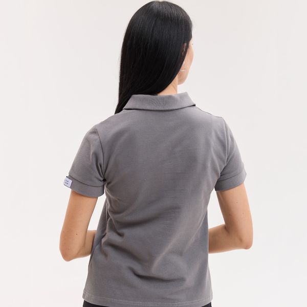 Women&rsquo;s scrub polo light gray NEW