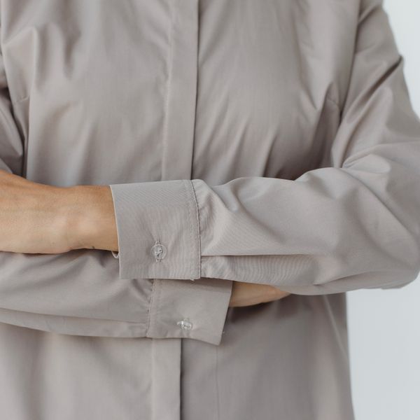Bluza medyczna damska scrubs Stefania w kolorze mokka