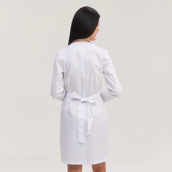 Women&rsquo;s lab coat Kyoto white (long sleeve)