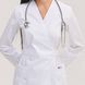 Women&rsquo;s lab coat Kyoto white (long sleeve)